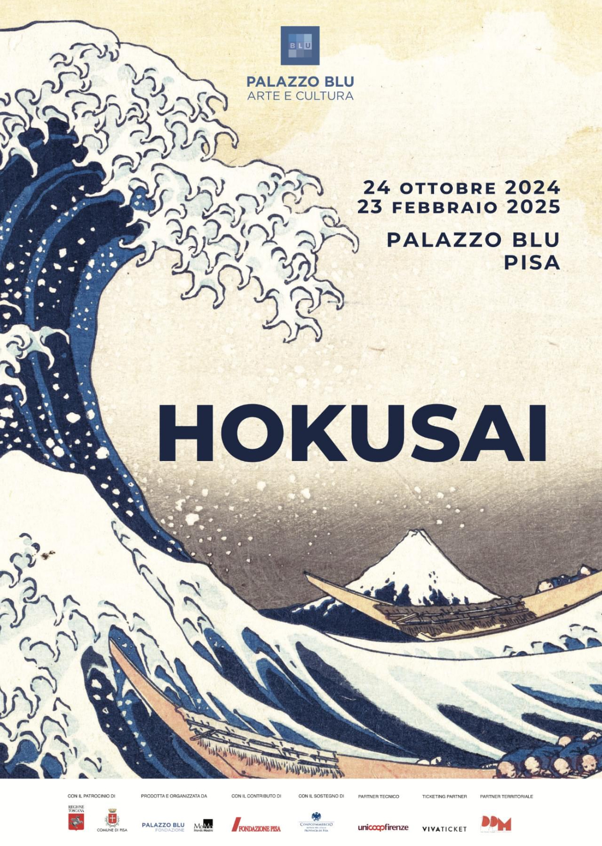 Hokusai in mostra a Palazzo Blu 